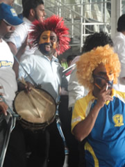 cricket supporters at colombo kettamara