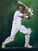 Sir Ian Botham 40in x 30in oil on canvas - painting by christina pierce, cricket artist