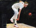 painting by christina pierce, cricket artist