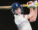 painting by christina pierce, cricket artist