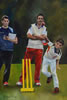 Coach - oil on canvas 16” x 24” by christina pierce, cricket artist