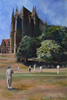 painting by christina pierce, cricket artist