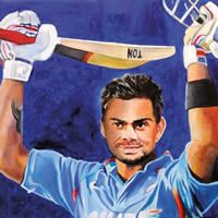virat kohli by christina pierce
